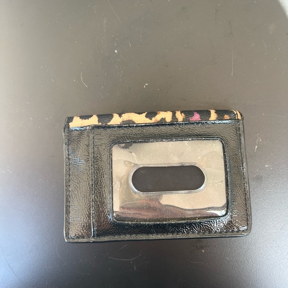 Coach leopard Print Wallet - Picture 2 of 3